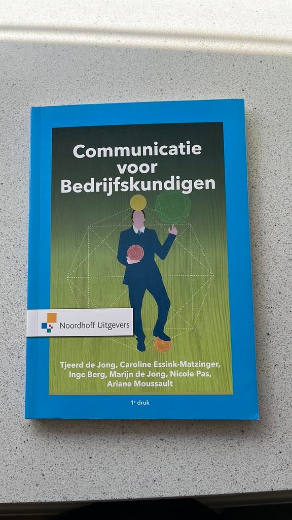 Communicatie voor Bedrijfskundigen, Ophalen of Verzenden, Nieuw, Economie en Marketing