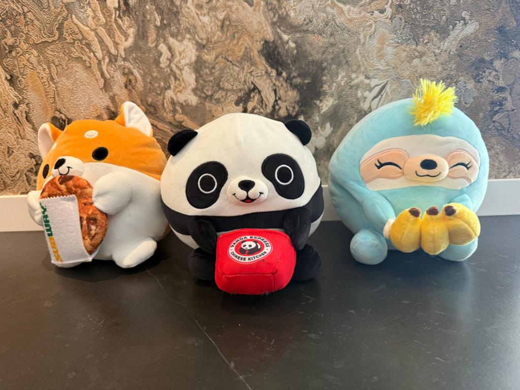GRATIS 3 knuffels, Kinderen en Baby's, Ophalen, Oranje, Overige merken, Overige karakters