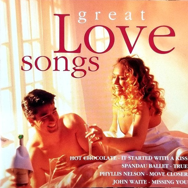 Various ‎– Great Love Songs CD, Cd's en Dvd's, Verzenden, Zo goed als nieuw