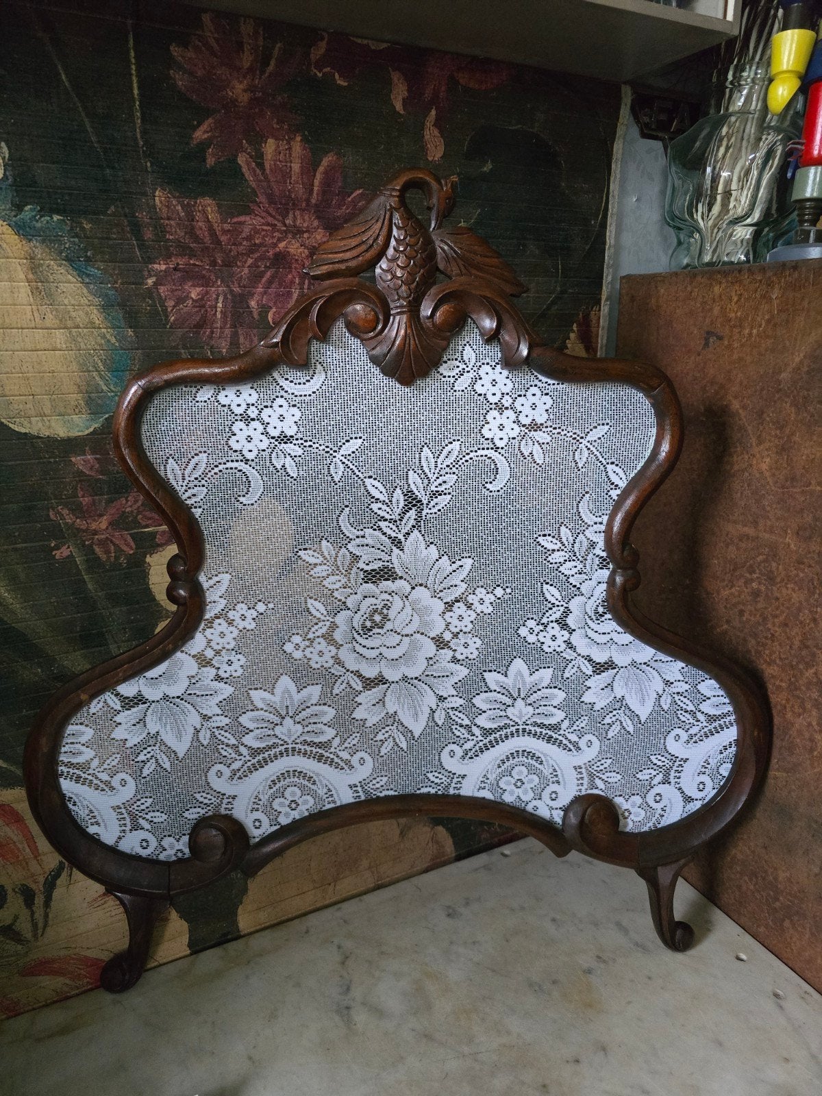 antiek houten raamhor griffioen nr59, Ophalen of Verzenden