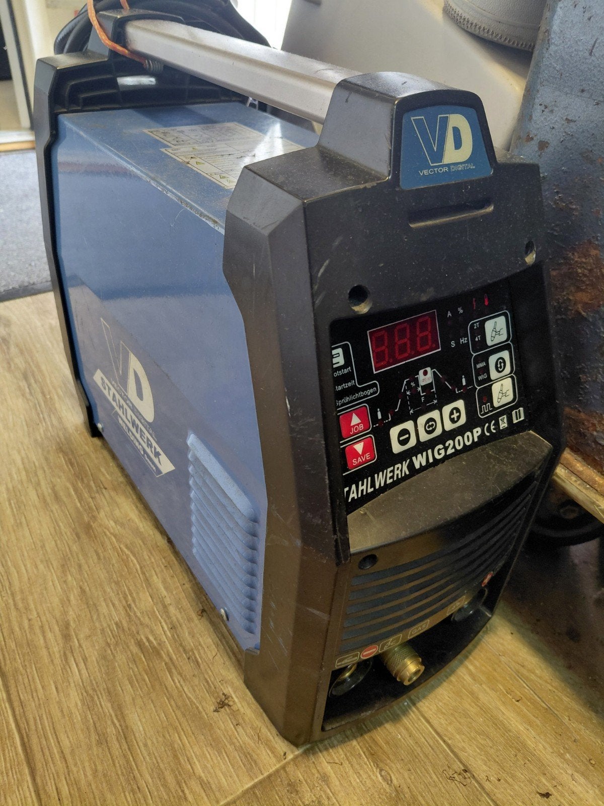 Stahl werk Victor Digital welding, Verzenden, Zo goed als nieuw, 150 tot 250 ampère, Tig
