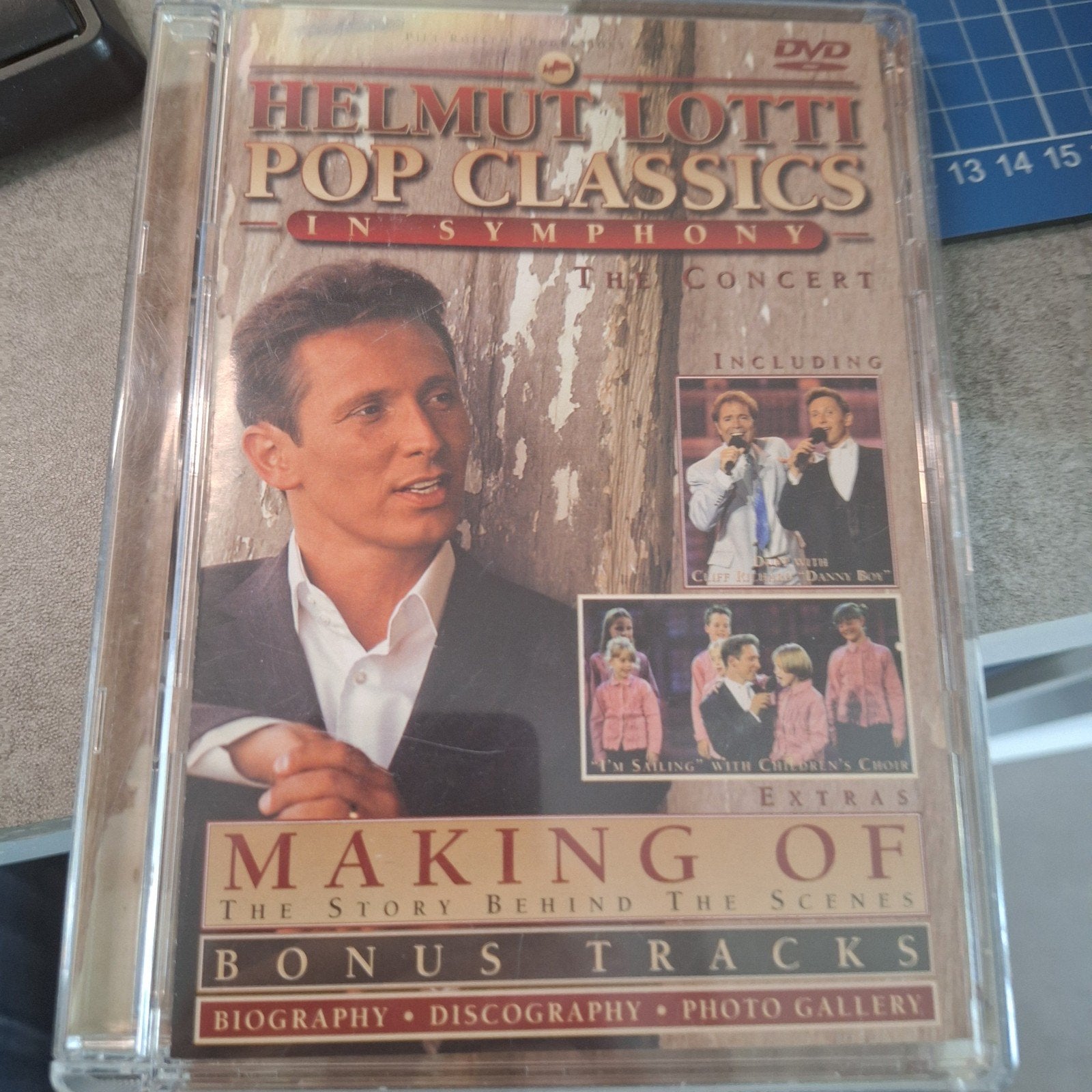 Helmut Lotti Pop Classics In Symphony DVD, Alle leeftijden, Ophalen of Verzenden, Gebruikt, Muziek en Concerten