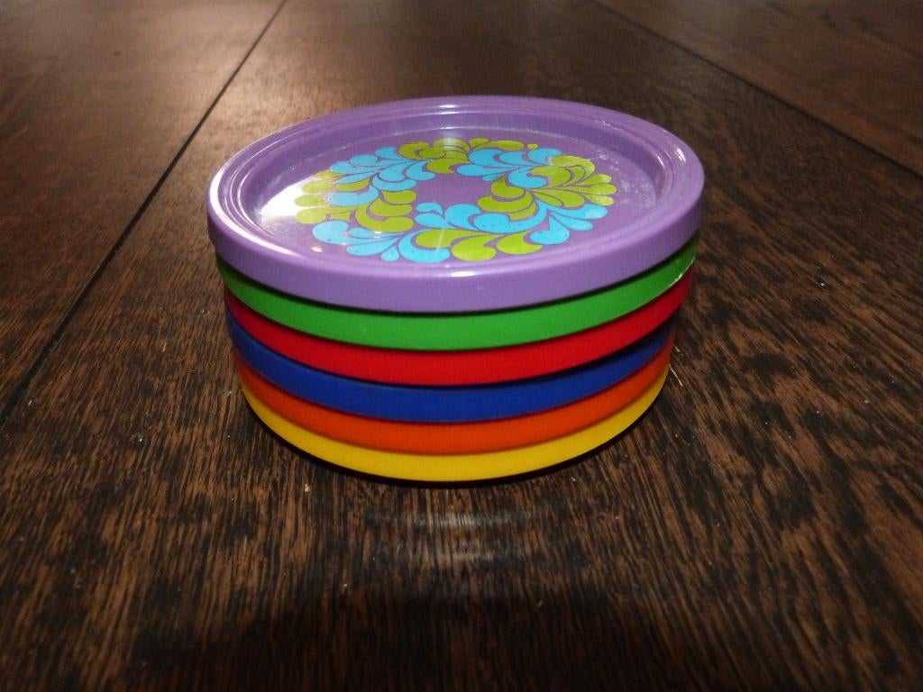 Vintage Emsa onderzetter set, Ophalen of Verzenden