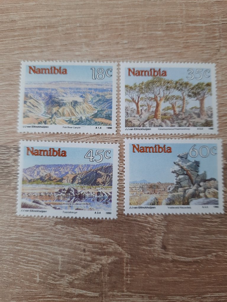 Namibie, Verzenden, Overige landen, Postfris