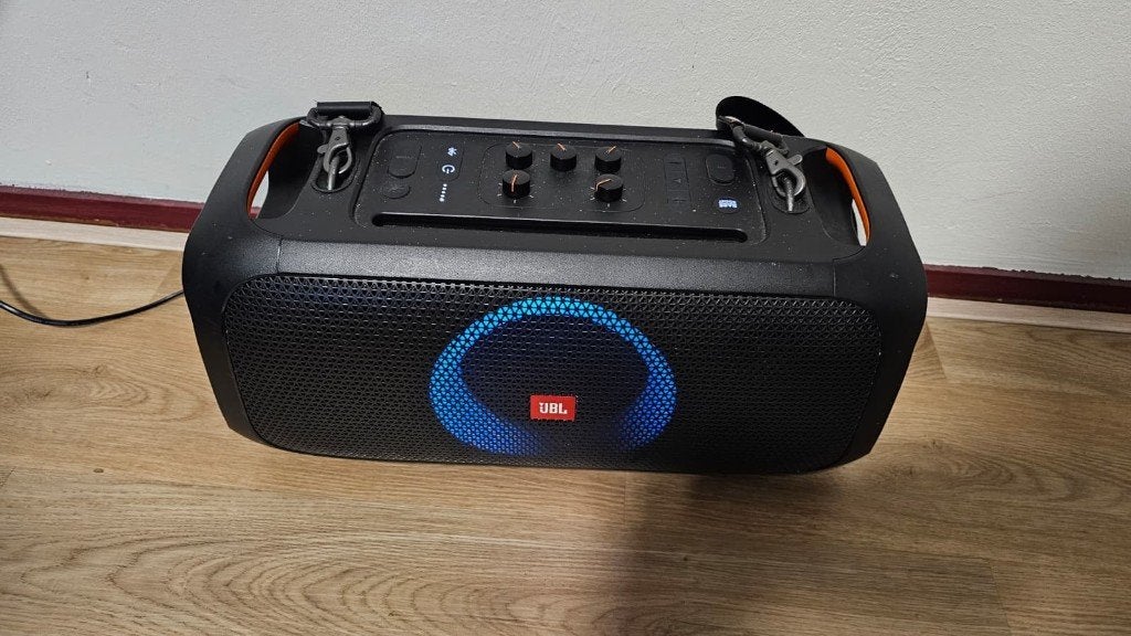 JBL PartyBox On-The-Go Draagbare Party Speaker, Gebruikt, Bluetooth, JBL, Party speaker