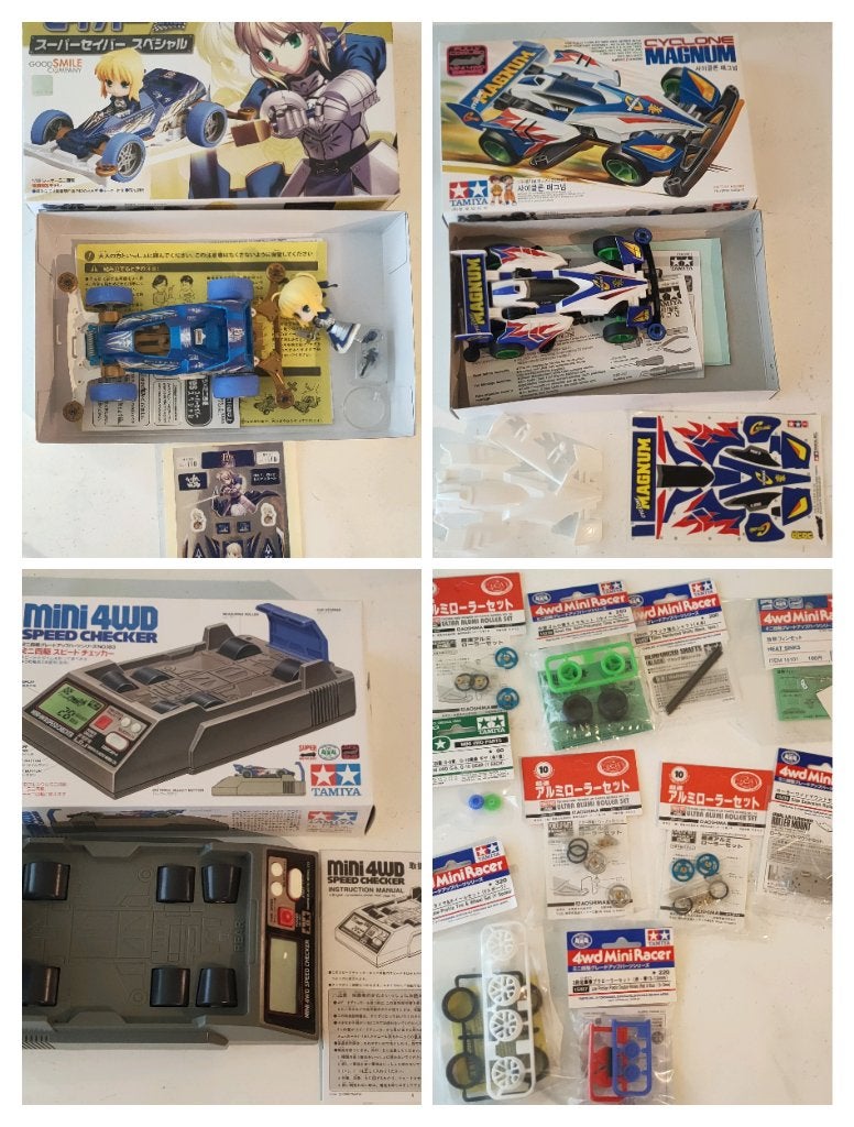 Tamiya Mini-4WD, Gebruikt, Auto onroad, RTR (Ready to Run), Overige schalen
