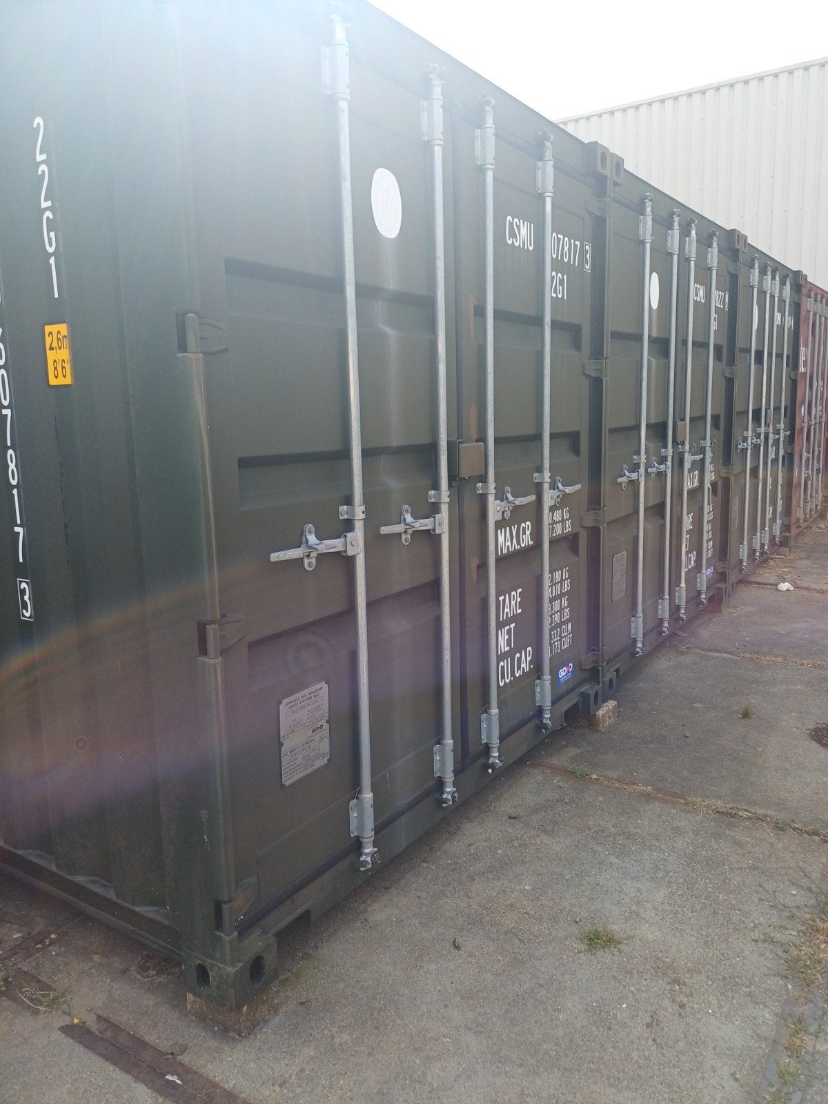 20ft Zeecontainer - 3x Zo goed als nieuw prijs per stuk, Ophalen of Verzenden