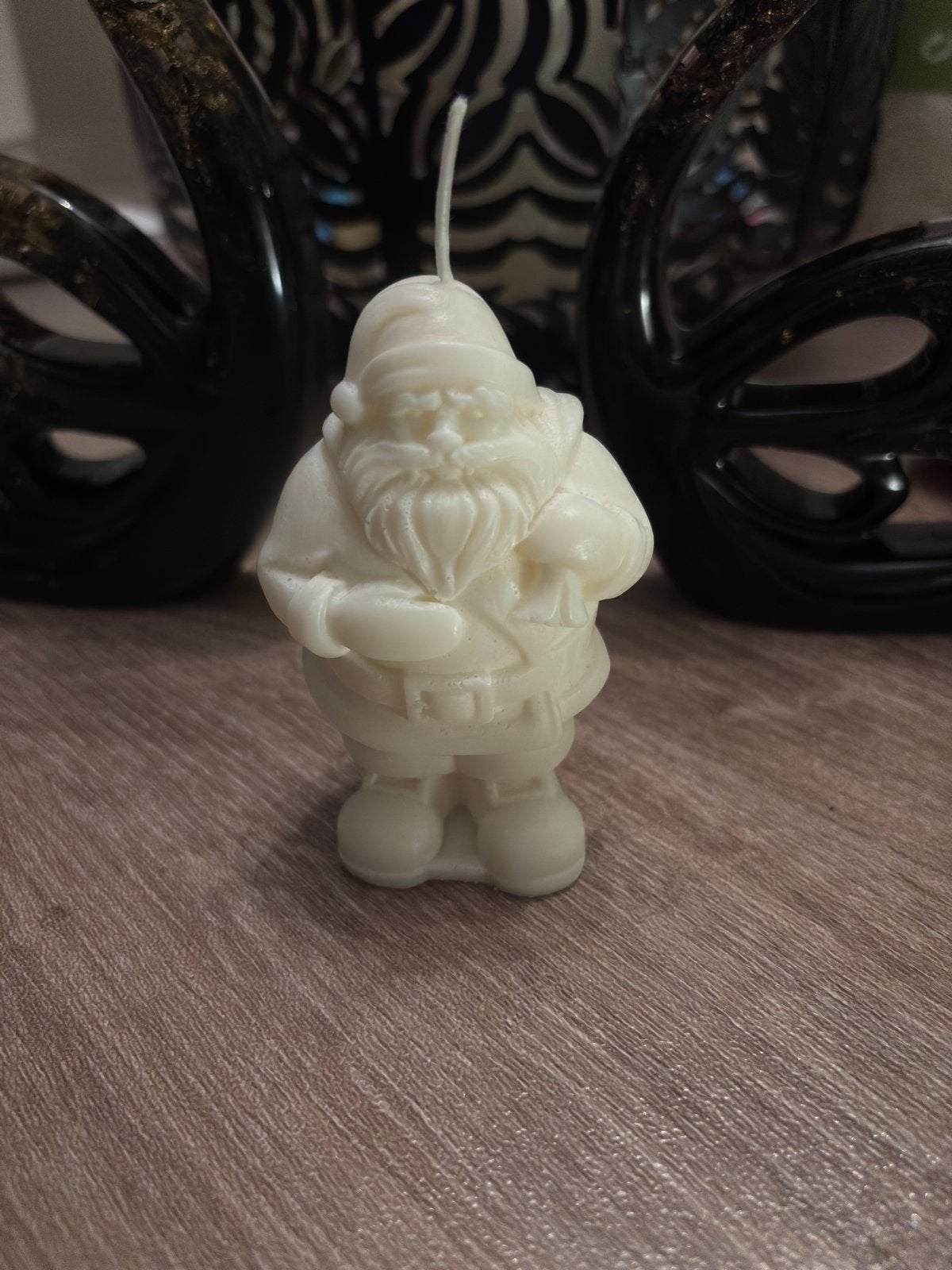 Sierkaars kerstman, 10 cm, Overige materialen, Nieuw, Ophalen of Verzenden