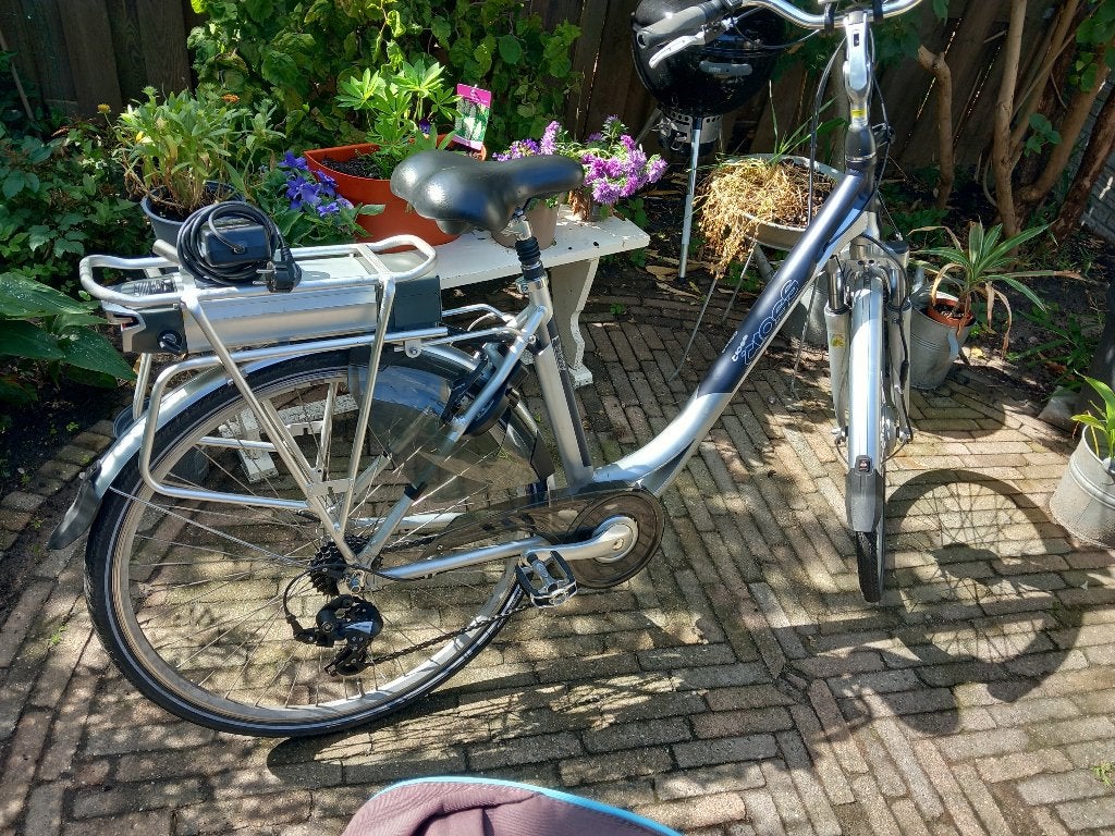 cross van Matrabike electrische fiets, Fietsen en Brommers, Elektrische fietsen, Minder dan 30 km per accu, Zo goed als nieuw