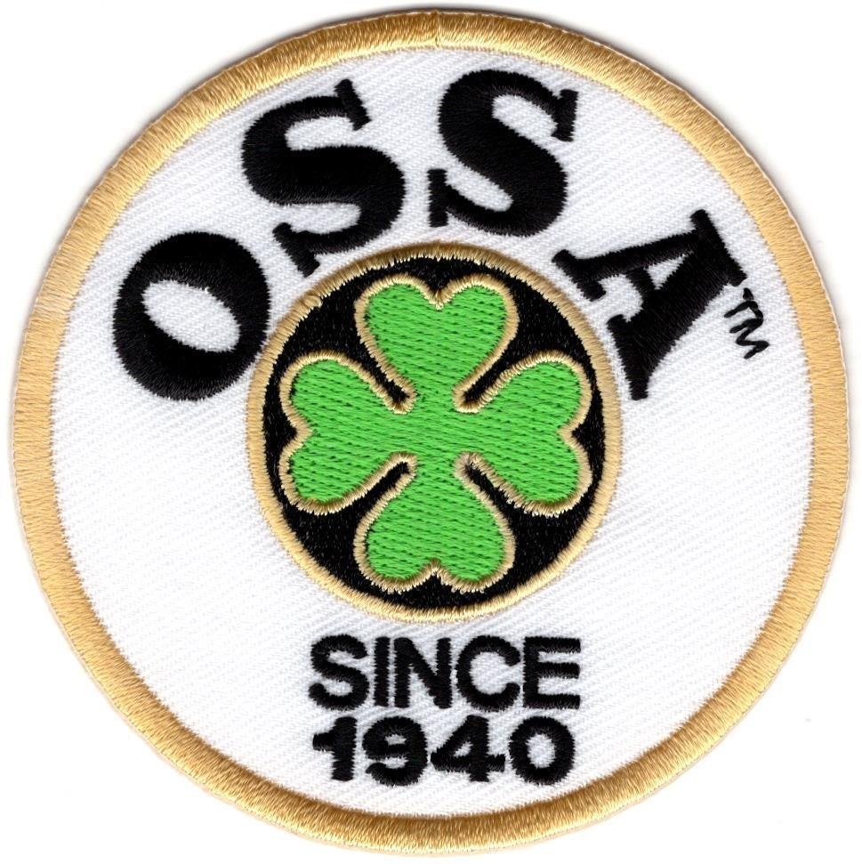 Ossa Motorcycles patch embleem, Verzenden, Nieuw