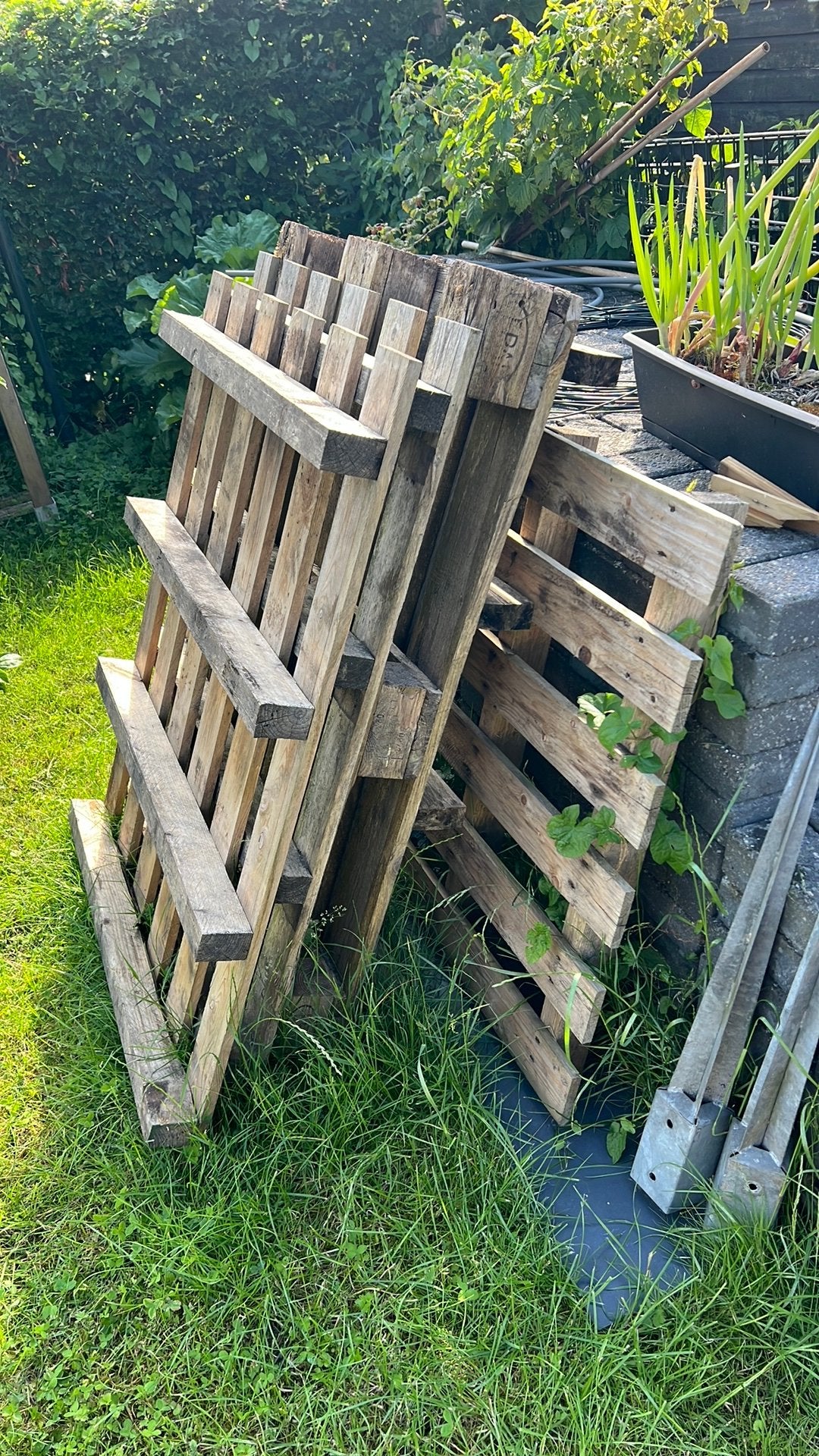 13 pallets, Ophalen, Gebruikt, Pallet, Minder dan 200 cm