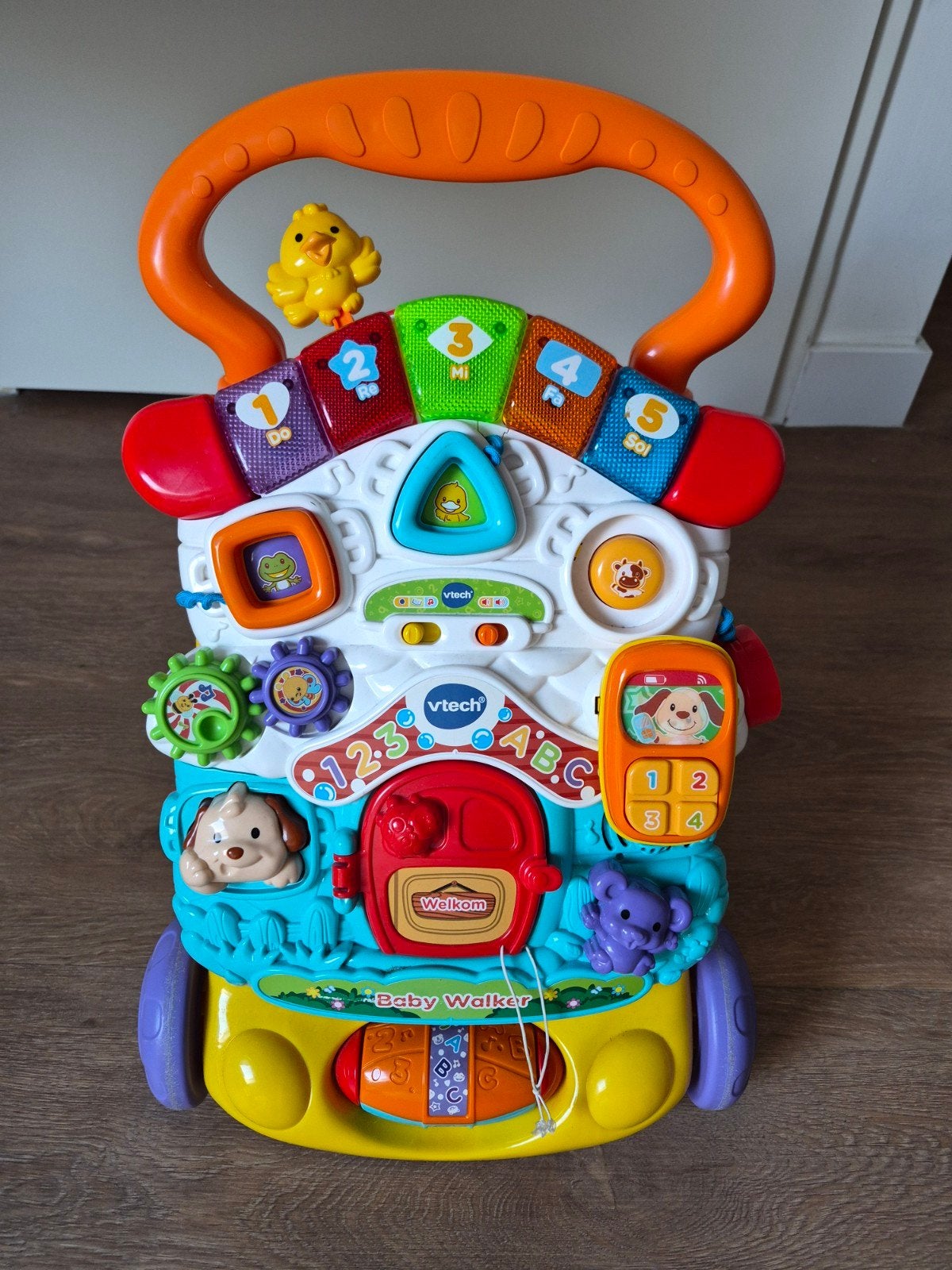 VTech Baby Loopwagen, Kinderen en Baby's, Ophalen, Zo goed als nieuw, Overige typen, Met licht