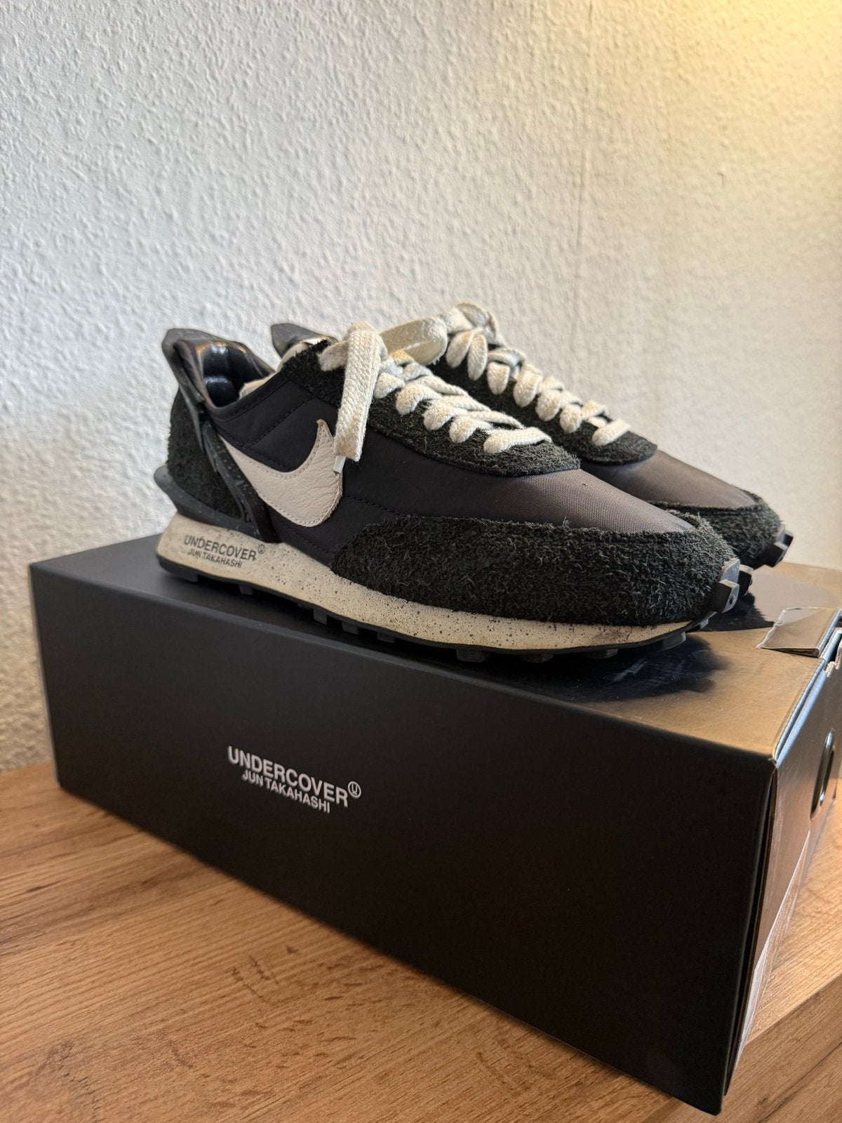 Nike Daybreak Undercover Black White BV4594-001, Ophalen of Verzenden, Gedragen, Zwart, Sneakers of Gympen