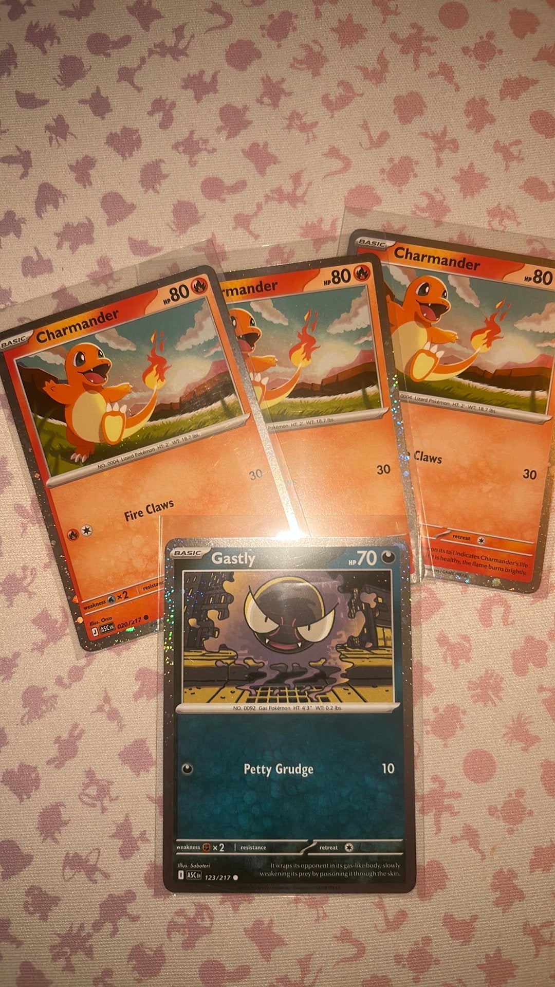 Gastly en Charmander Ascended Cosmos holo promo, Ophalen of Verzenden, Zo goed als nieuw