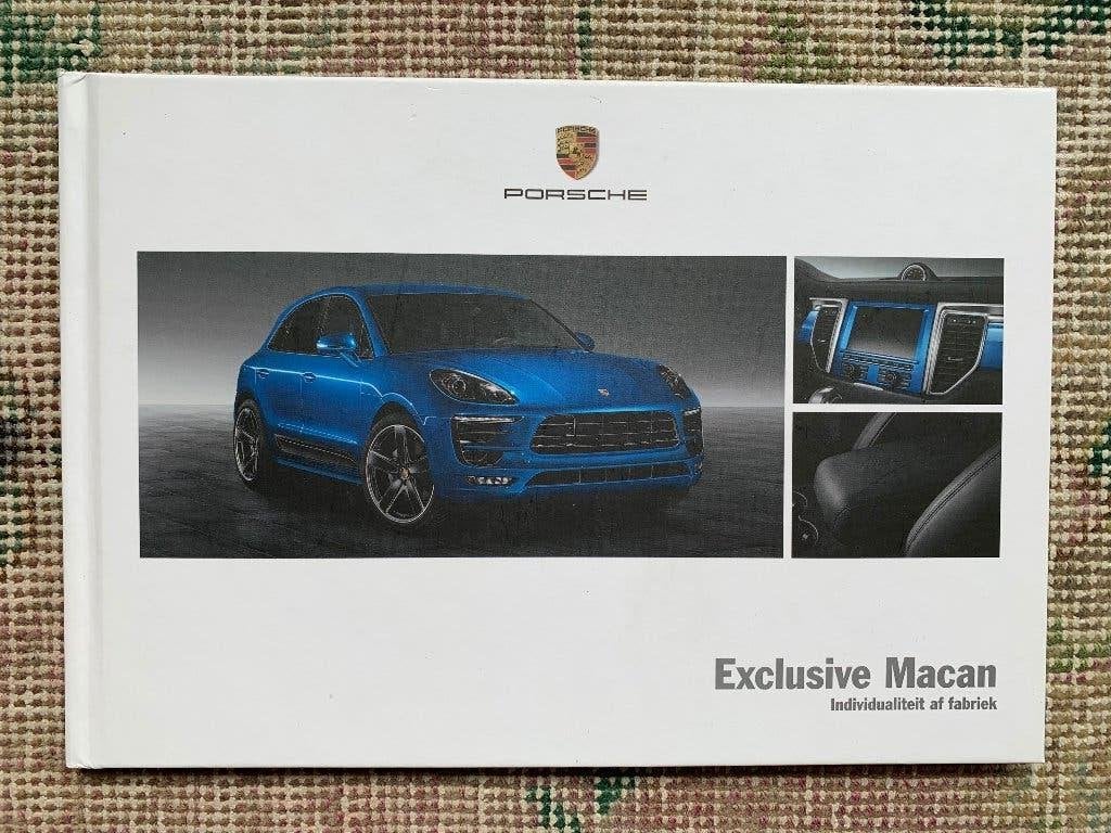 Brochure Porsche Macan Exclusive Nederlandstalig 2013 nieuw!, Boeken, Porsche, Nieuw, Ophalen of Verzenden, Porsche