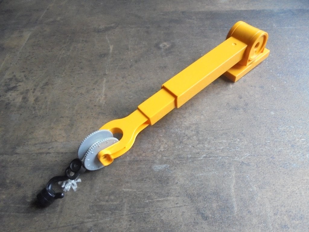 Lego Duplo Crane Telescoping Boom Assembly (zie foto's), Kinderen en Baby's, Speelgoed | Duplo en Lego, Ophalen of Verzenden, Gebruikt