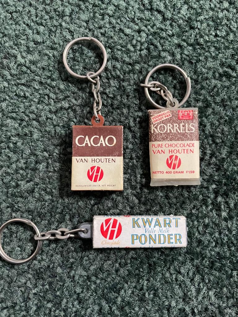 Sleutelhangers: van Houten chocolade, Ophalen of Verzenden, Zo goed als nieuw, Merk