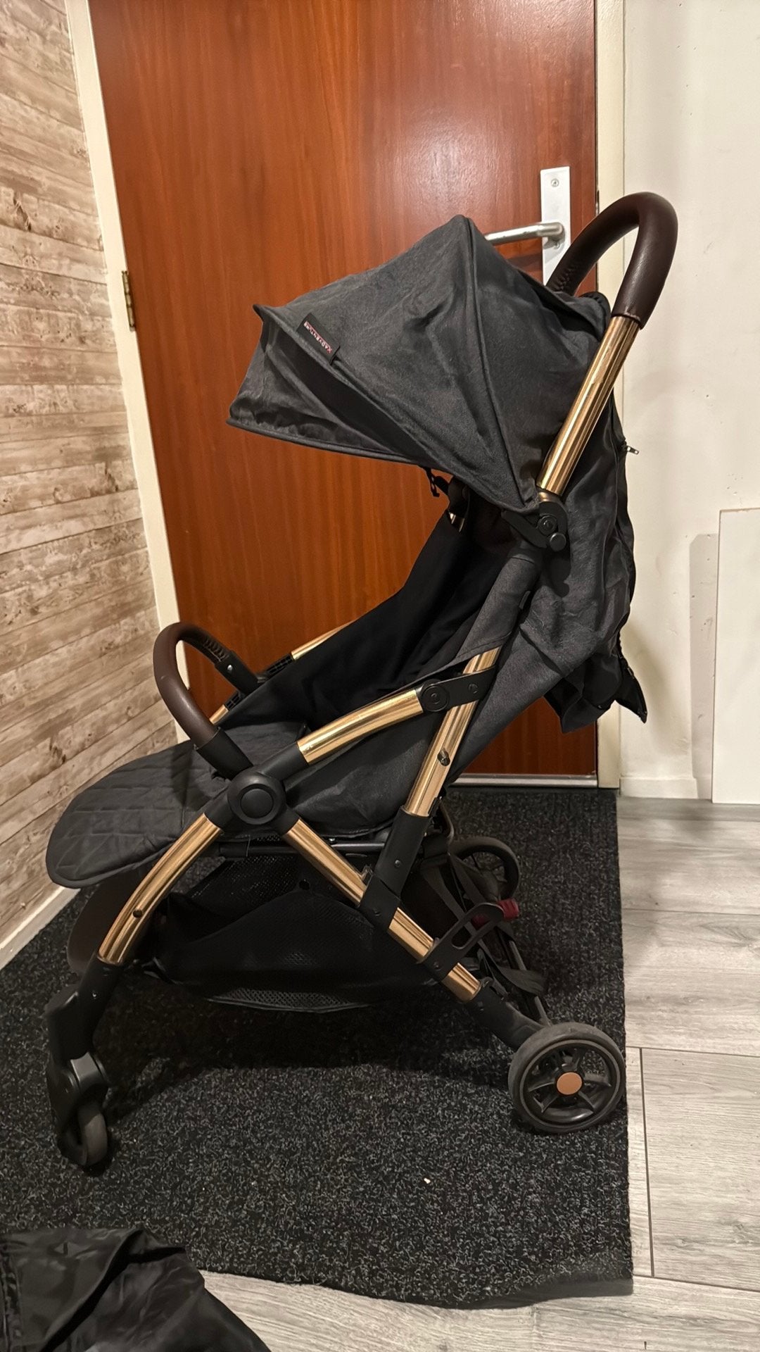 X Adventure Luxe Buggy met Accessoires. Voor vliegtuig, Ophalen, Gebruikt, Overige merken, Regenhoes