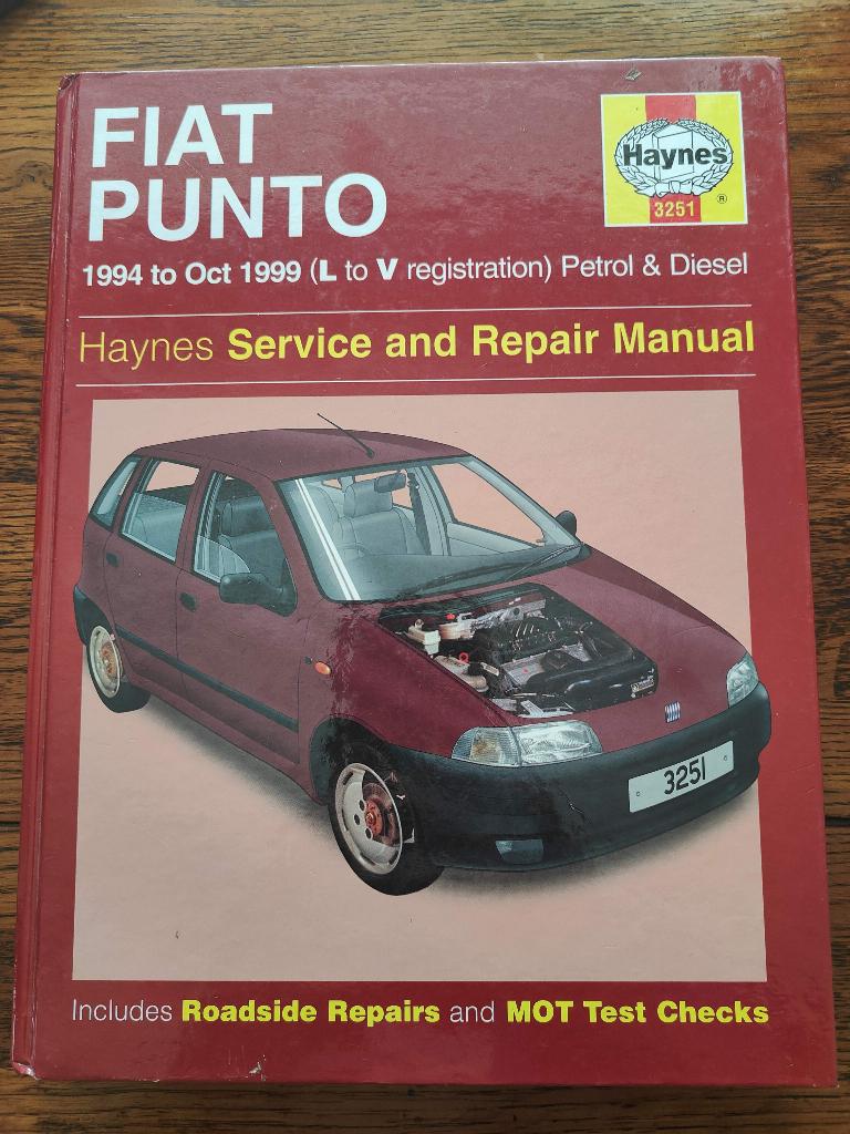 Haynes Manual Fiat Punto 94-99, Ophalen of Verzenden