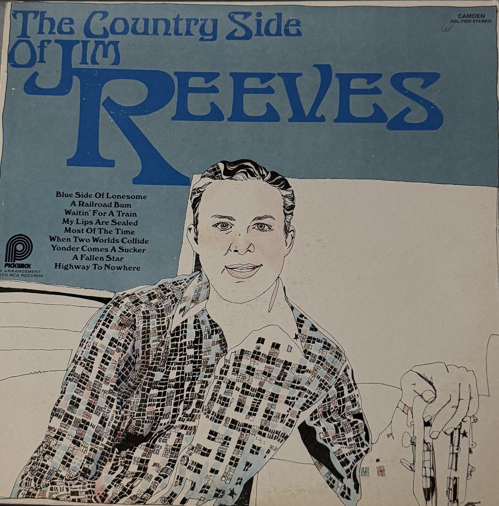 Jim Reeves The country side of LP, Verzenden, Zo goed als nieuw, 12 inch, LP