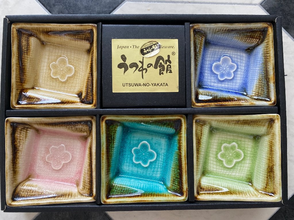 Nieuw set Japanse schaaltjes, Antiek en Kunst, Ophalen of Verzenden