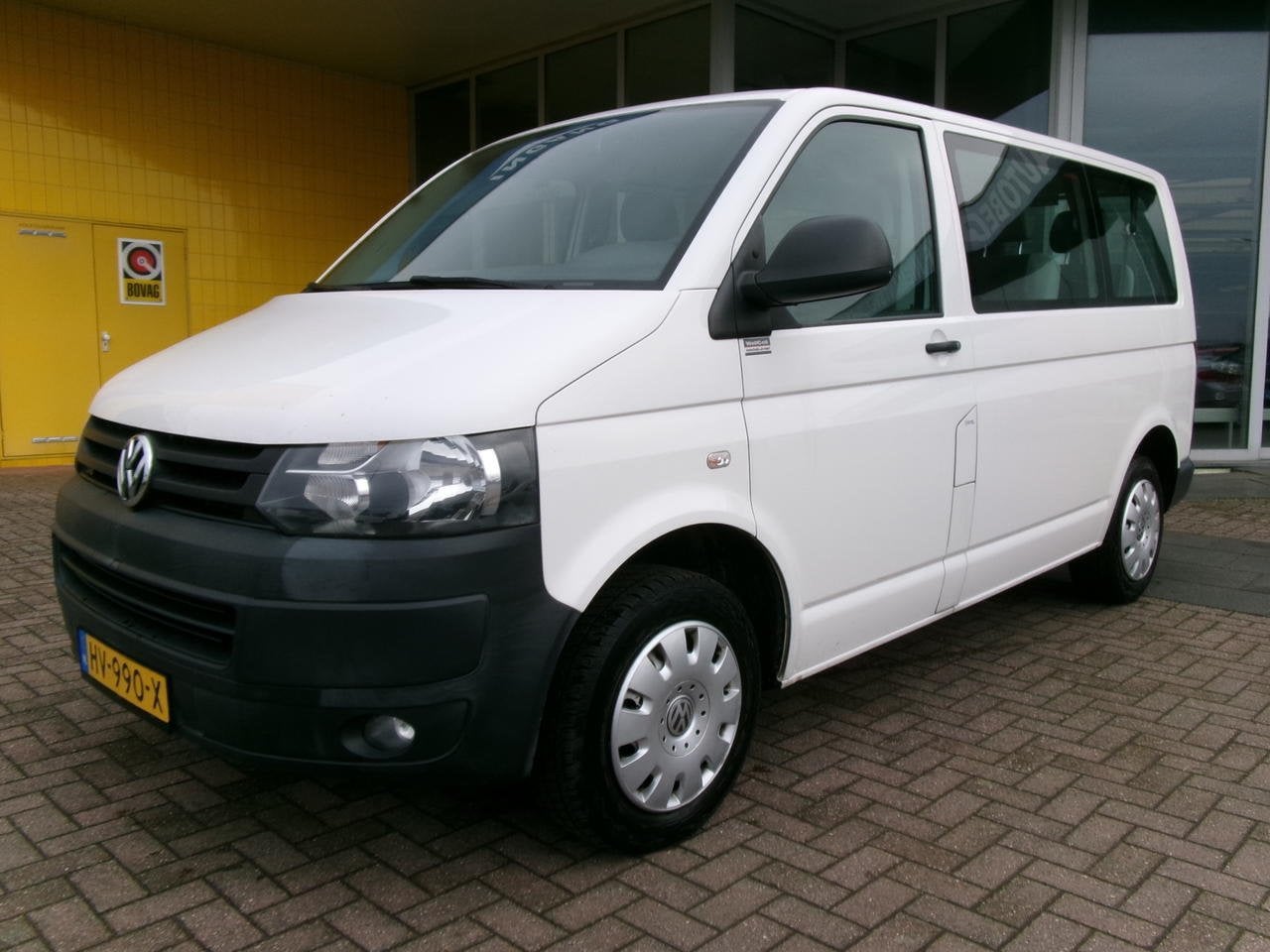 Volkswagen Transporter 2.0 TDI AIRCO 9-PERSOONS PERSONENBUS, Voorwielaandrijving, Euro 5, Stof, Gebruikt