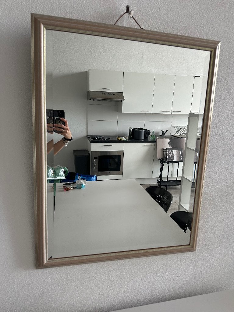Mirror, Ophalen, Zo goed als nieuw, Minder dan 100 cm, Rechthoekig