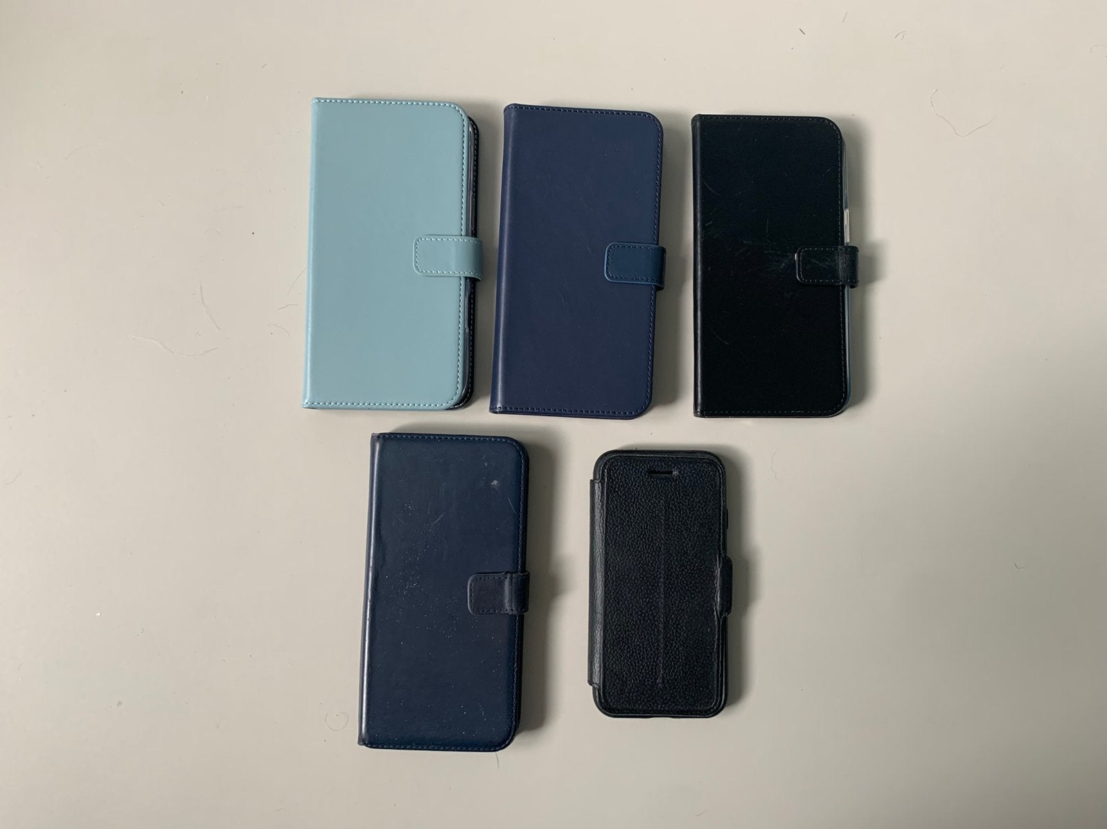5 iphone hoesjes, Telecommunicatie, Mobiele telefoons | Hoesjes en Frontjes | Apple iPhone, Blauw, Nieuw, Ophalen of Verzenden