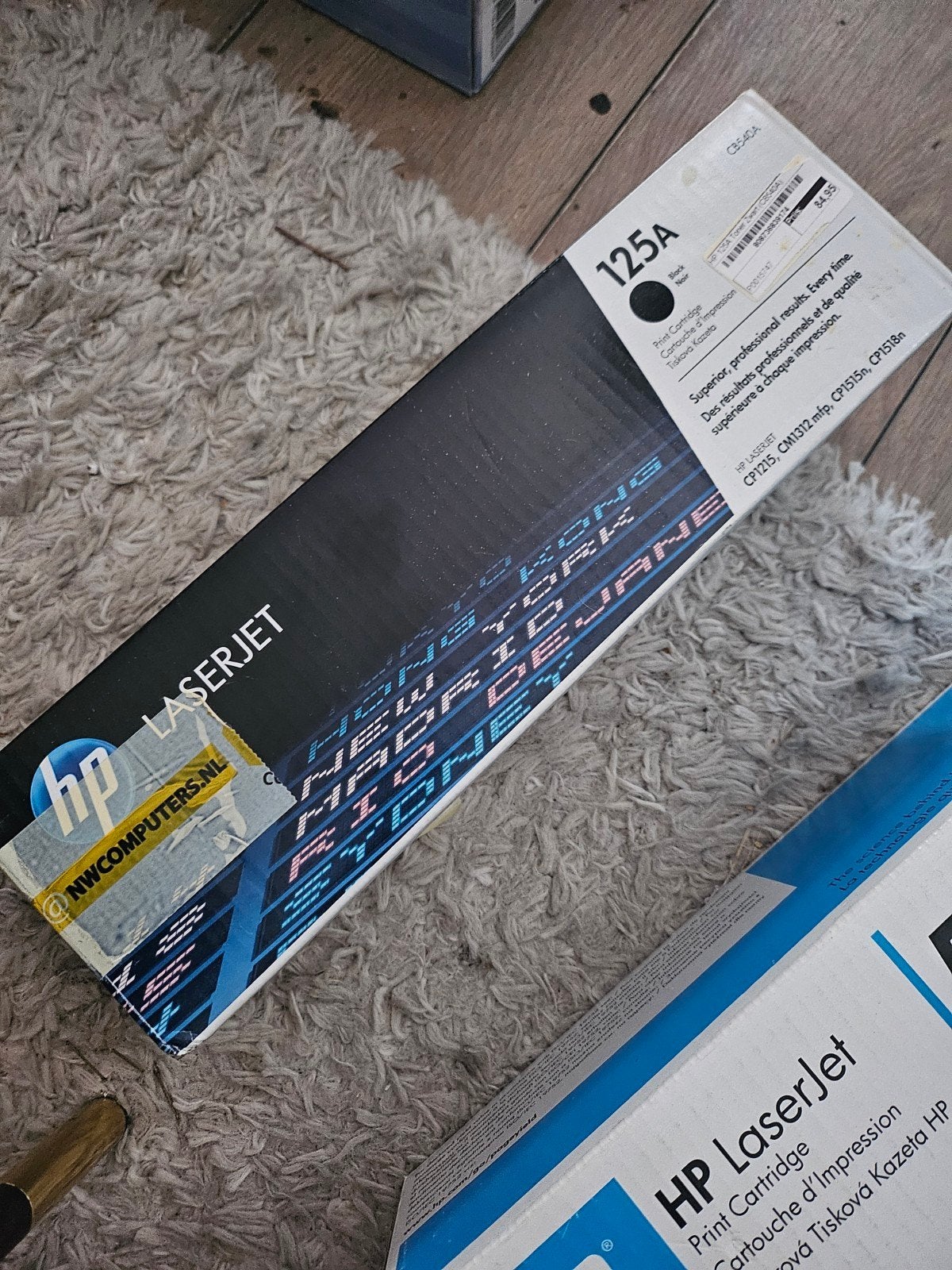 HP LaserJet 125A Zwarte Print Cartridge (CB540A), Zwart-en-wit printen, Printer, Nieuw, Ophalen of Verzenden
