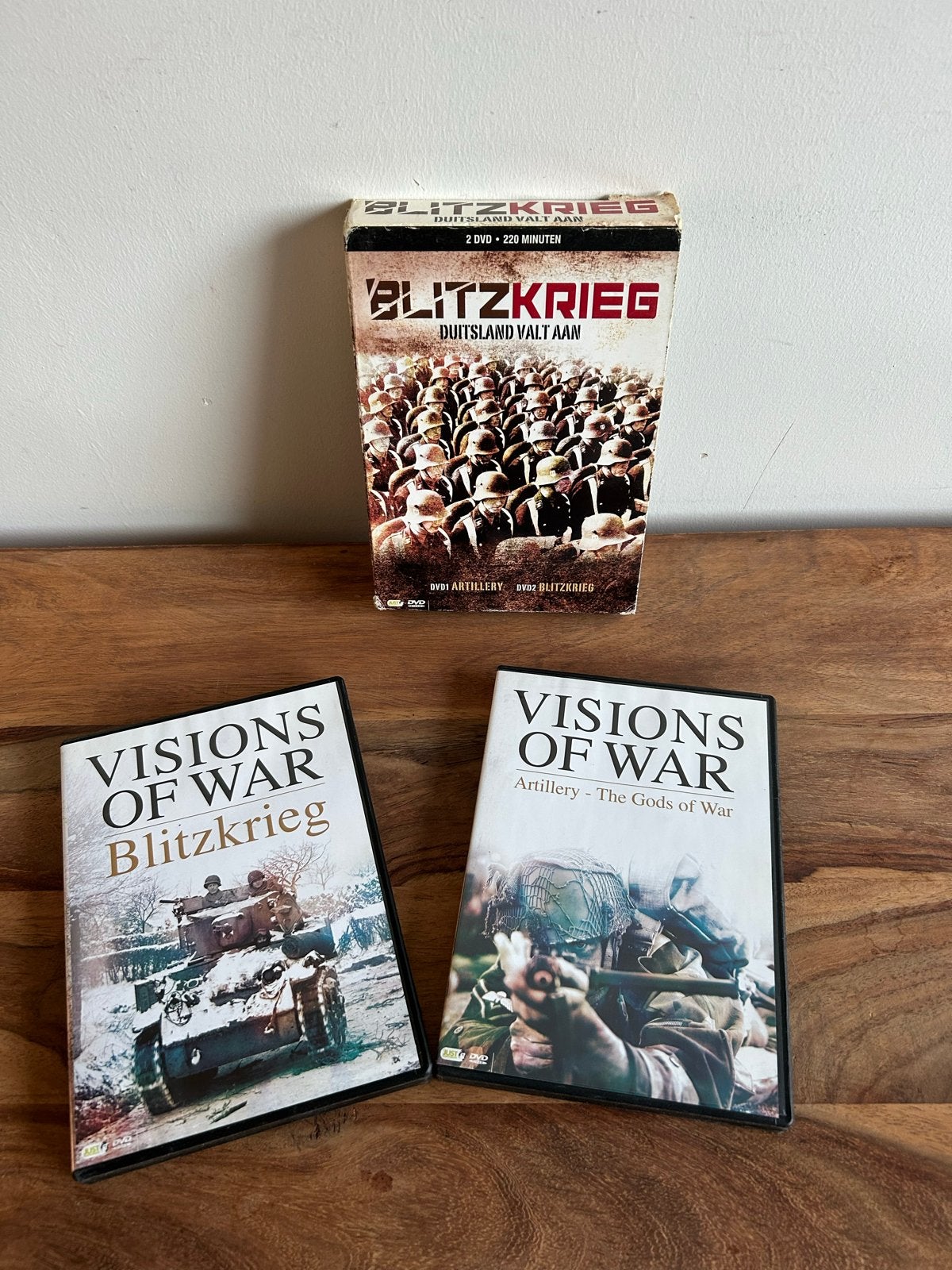 Visions of War: Blitzkrieg & Artillery (2 DVD Boxset), Vanaf 16 jaar, Oorlog of Misdaad, Nederlands, Ophalen of Verzenden