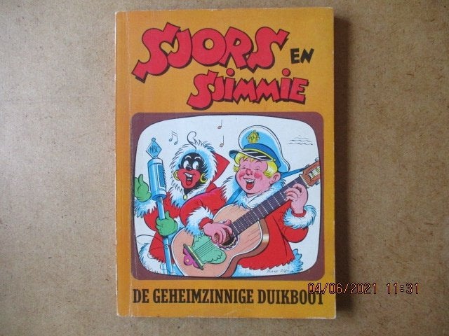 adv4037 sjors en sjimmie - de geheimzinnige duikboot, Boeken, Stripboeken, Eén stripboek, Ophalen, Gelezen