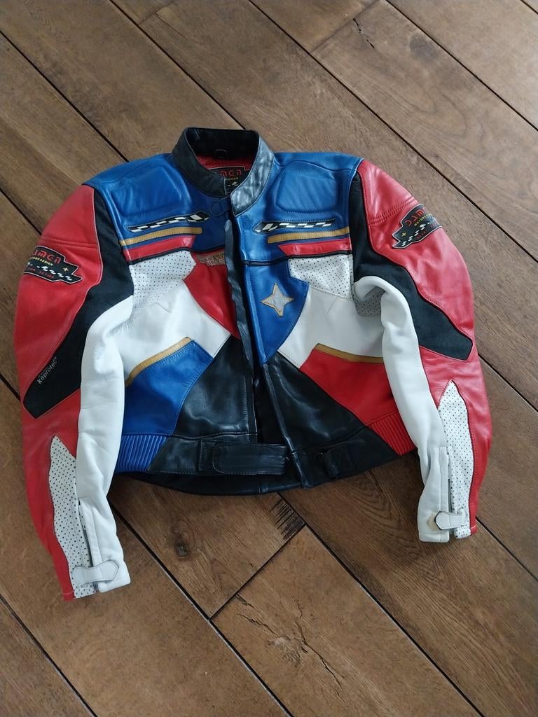 Damen vintage motorpak S/M, Motoren, Kleding | Motorkleding, Combipak, Tweedehands, Ophalen of Verzenden