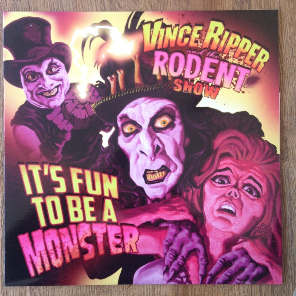 Vince Ripper Rodent Show Monster LP Cramps Suicide Goth psyc, Ophalen of Verzenden, Zo goed als nieuw