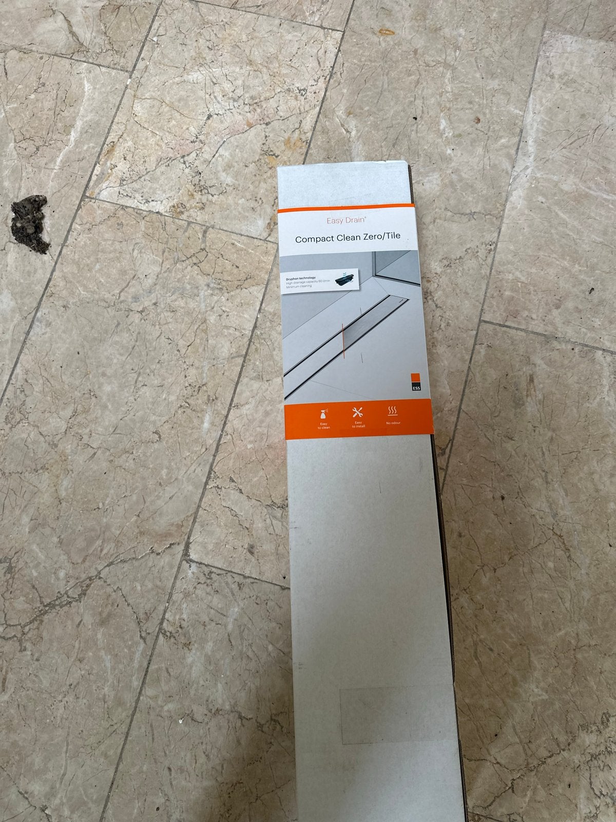 Easy Drain Compact Clean Zero/Tile Douchegoot 50 cm, Ophalen of Verzenden, Nieuw, Douche