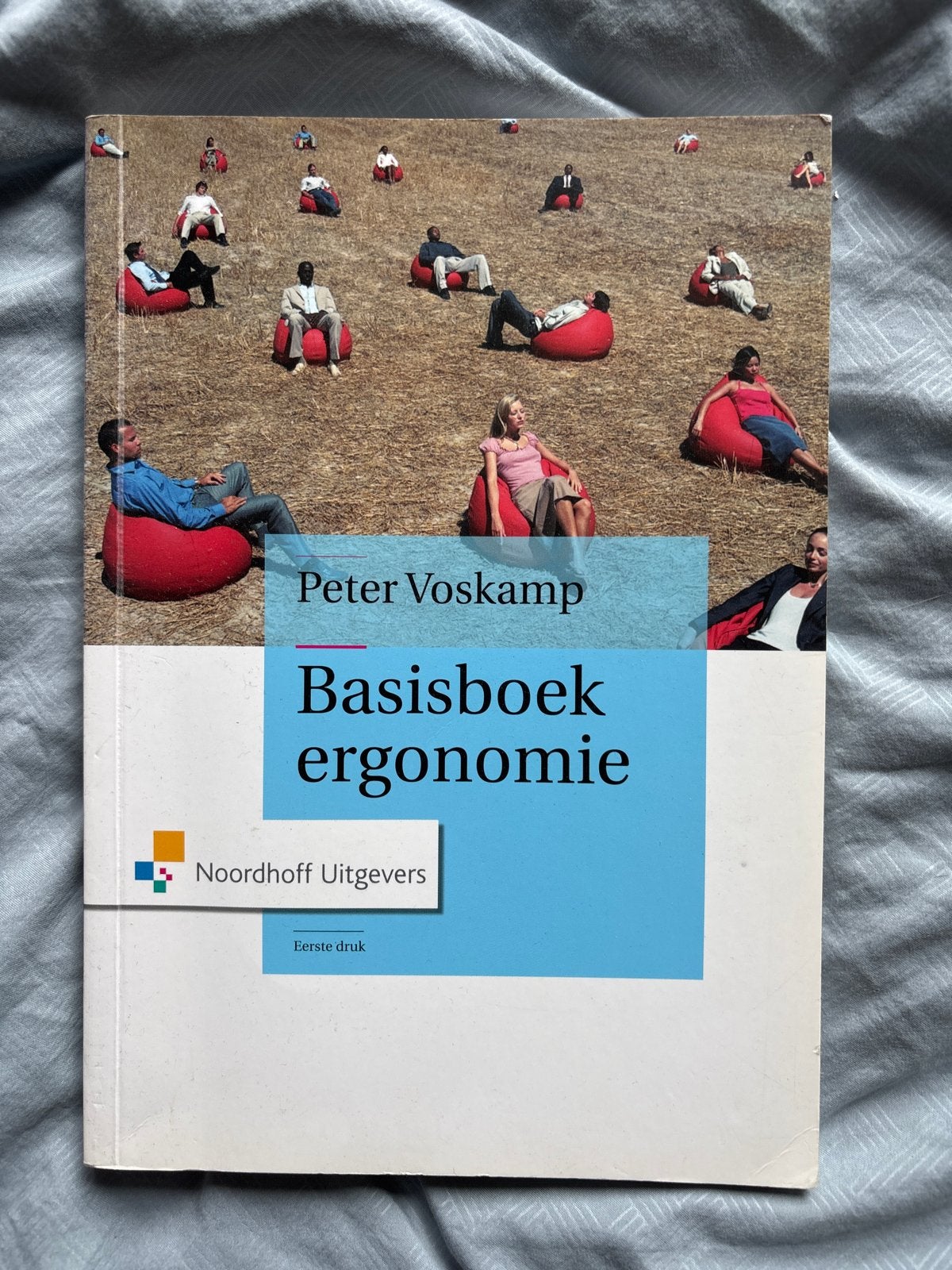 Basisboek ergonomie - Peter Voskamp (Noordhoff), Ophalen of Verzenden, Beta, Gelezen, HBO