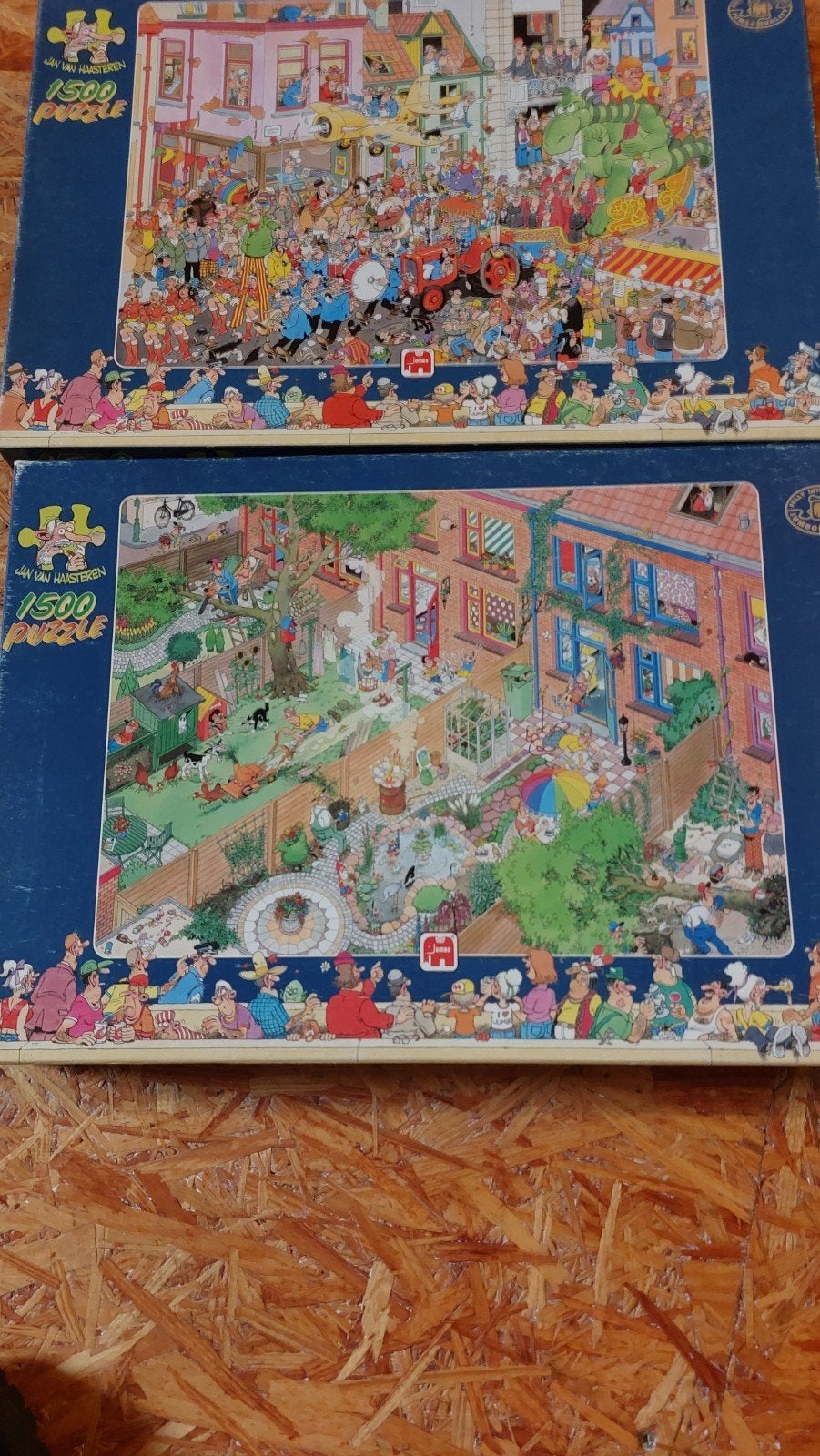 Puzzels Jan van Haasteren 1500 stukjes, Ophalen, 500 t/m 1500 stukjes, Zo goed als nieuw