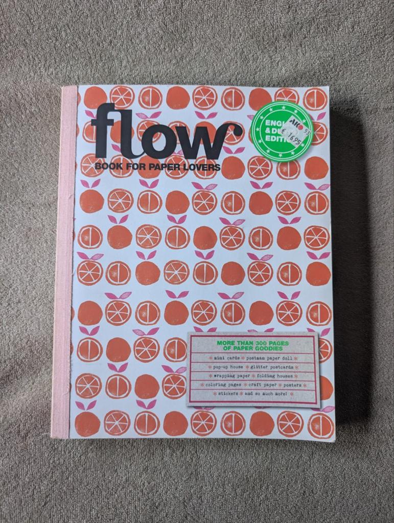 Flow Book for Paper Lovers editie 3 uit 2015, Ophalen of Verzenden, Gebruikt
