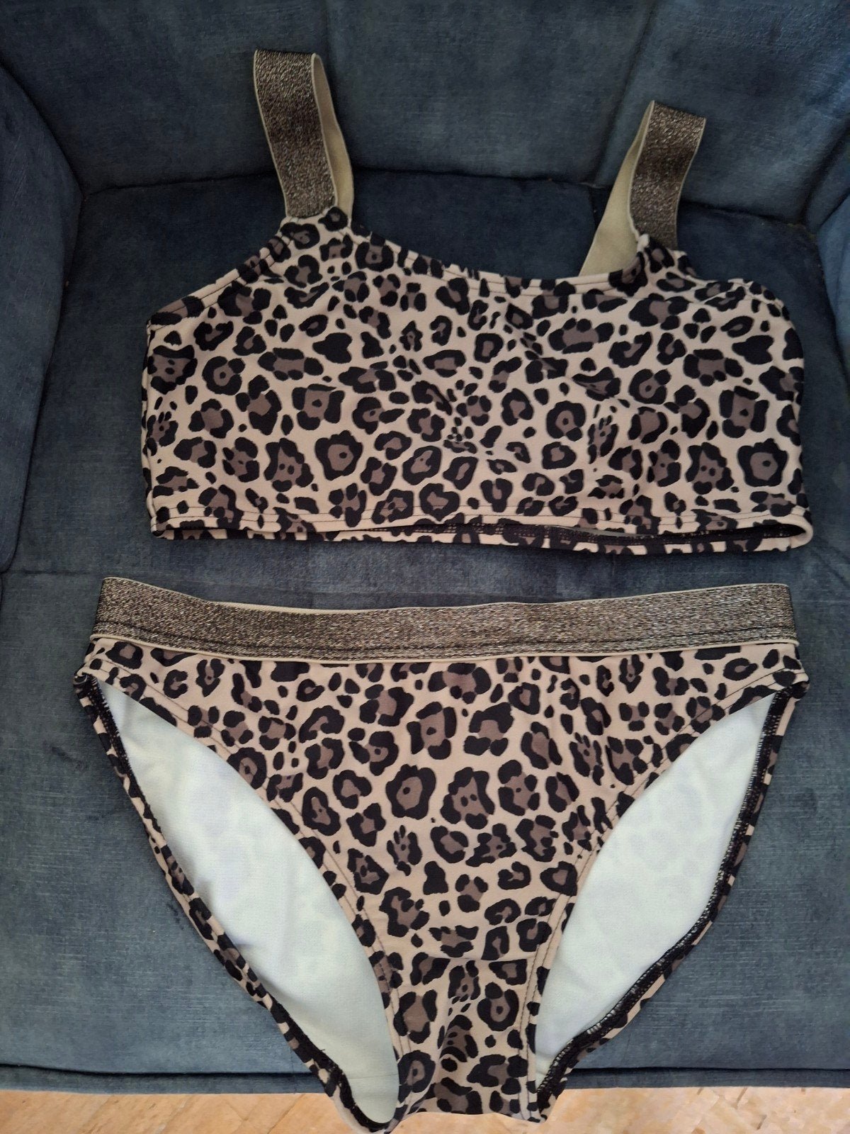 Leuke bikini panterprint van name it, Ophalen of Verzenden, Zo goed als nieuw, Bikini