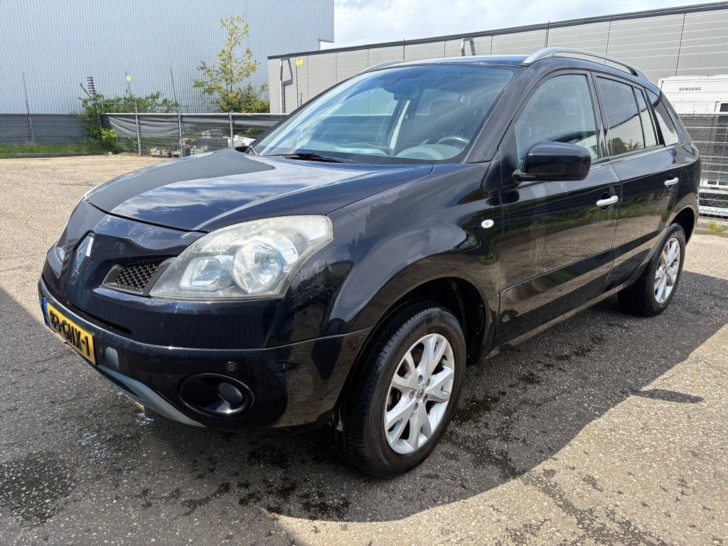 Renault Koleos 2.5 16V 126KW 4X2 2008 Zwart, Auto's, Renault, Voorwielaandrijving, Koleos, 4 cilinders, 2000 kg