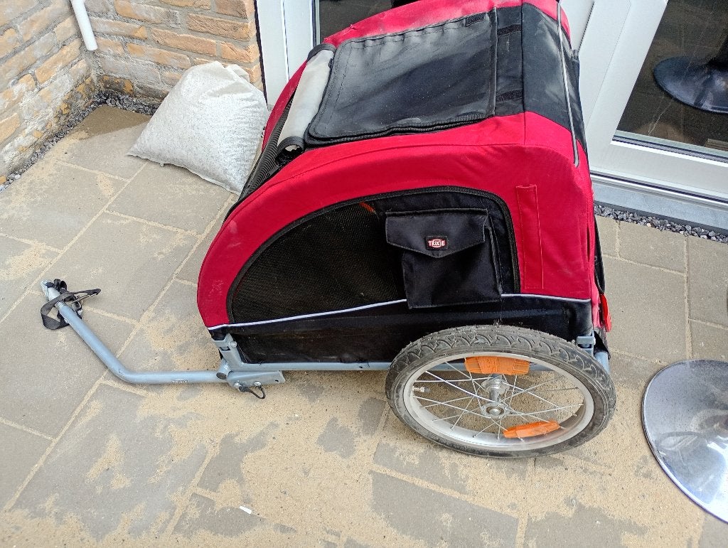 Fiets hondenkar merk Trixie, Ophalen, Zo goed als nieuw, Hondenkar, 20 tot 40 kg