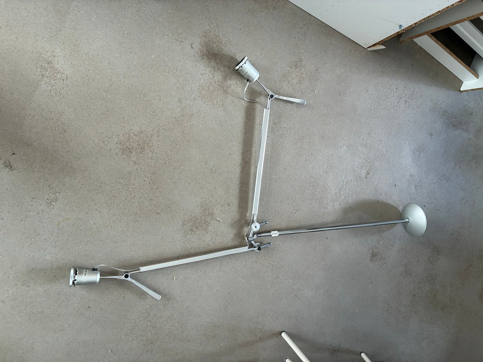 Artemide Tolomeo lamp (zonder kappen), Ophalen of Verzenden, Gebruikt, Metaal