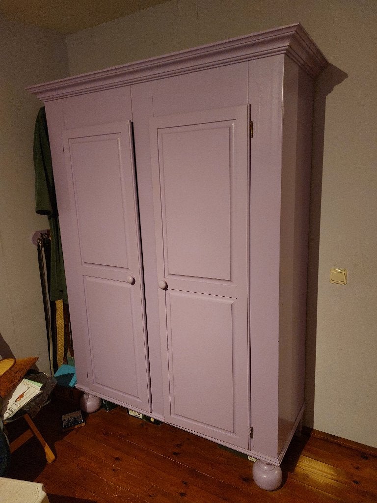 kledingkast, Huis en Inrichting, Kasten | Kledingkasten, Ophalen, Met deur(en), Gebruikt, 100 tot 150 cm