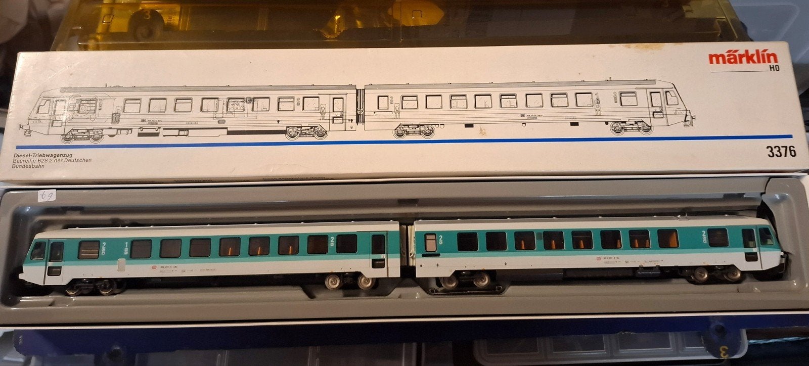 Marklin 3076 trieb treinstel in ovp, Hobby en Vrije tijd, Modeltreinen | H0, Wisselstroom, Gebruikt, Locomotief, Ophalen of Verzenden