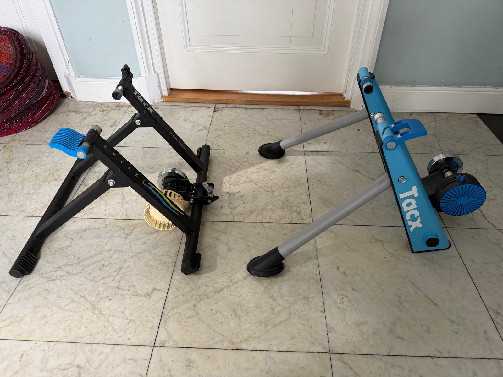 Tacx fietstrainers - Twee stuks voor indoor fietsen, Ophalen of Verzenden, Gebruikt, Overige merken