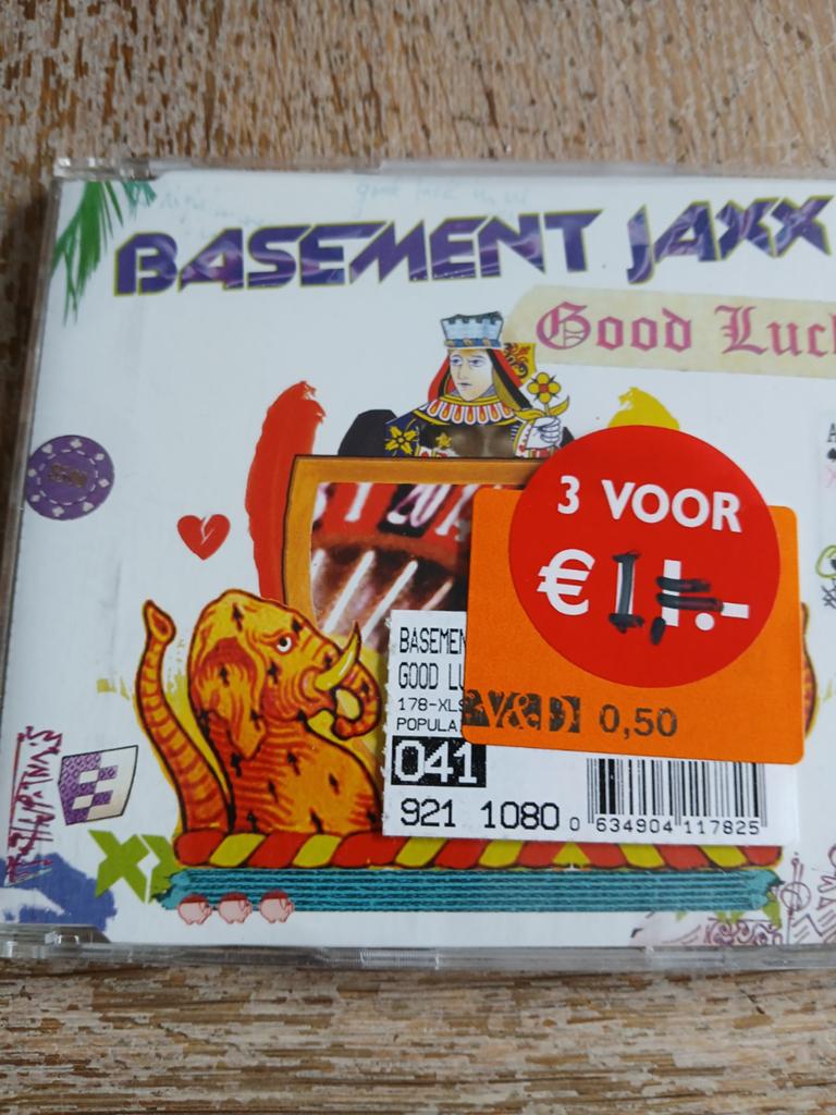 CD-single Basement Jaxx - Good Luck, Ophalen of Verzenden, Zo goed als nieuw