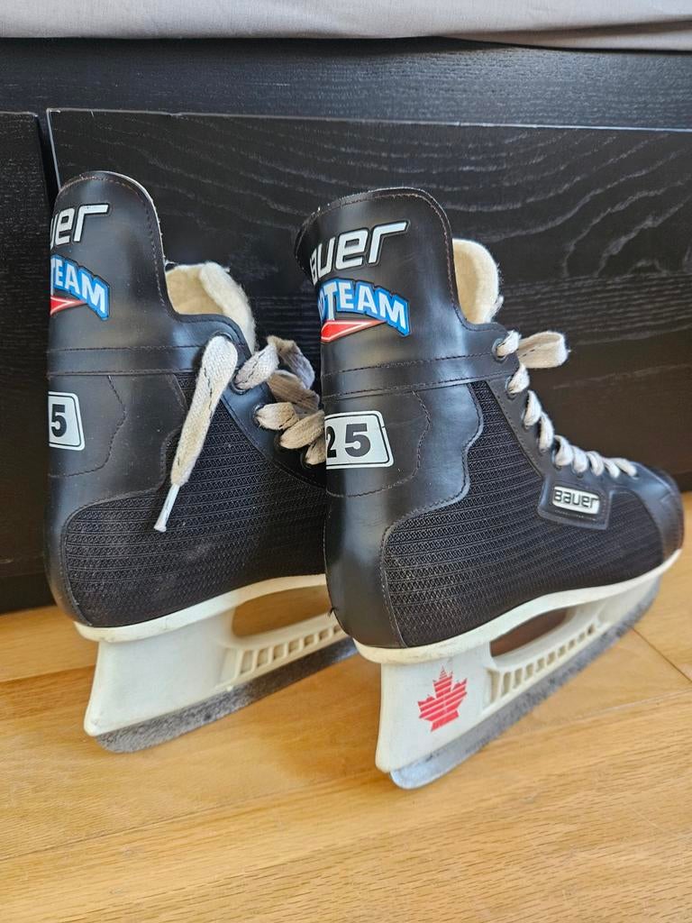 Bauer Pro Team IJshockeyschaatsen - Maat 38/38.5, Sport en Fitness, Schaatsen, Ophalen of Verzenden, Gebruikt, IJshockeyschaatsen