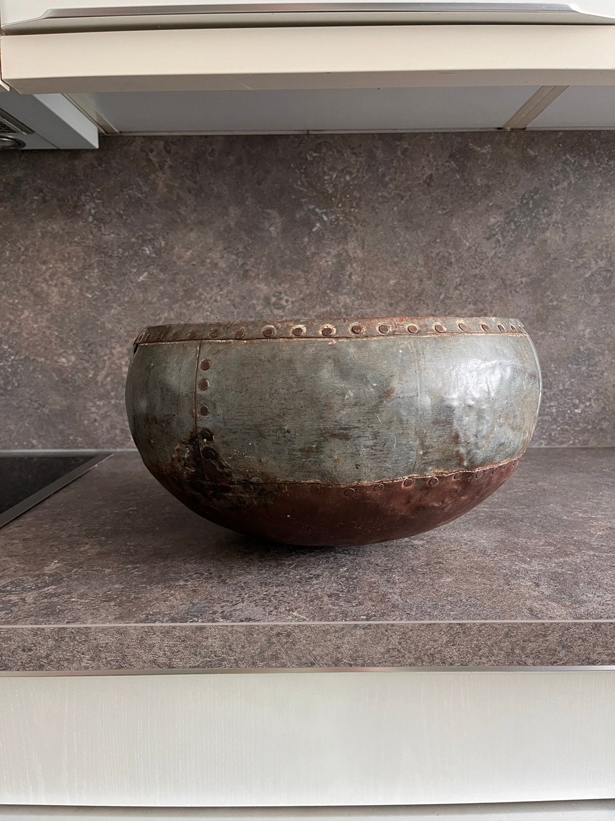 Prachtige oude schaal - Landelijk interieur, Antiek en Kunst, Antiek | Schalen, Ophalen of Verzenden