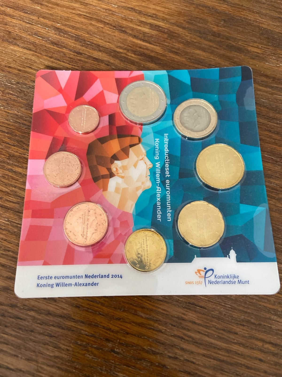 Introductieset euromunten Nederland 2014 Willem-Alexander, Ophalen of Verzenden, Overige landen, Overige waardes, Setje