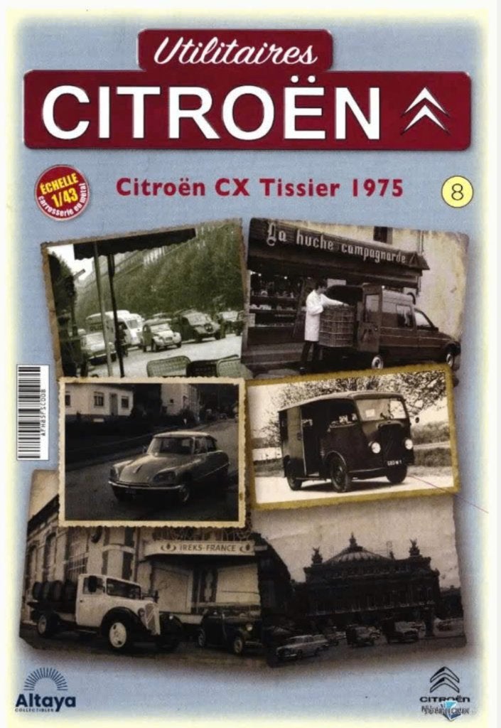 Citroen CX Tissier ambulance 1975 1/43 Utilitaires Citroen 8, Verzenden, Nieuw, Auto, Overige merken