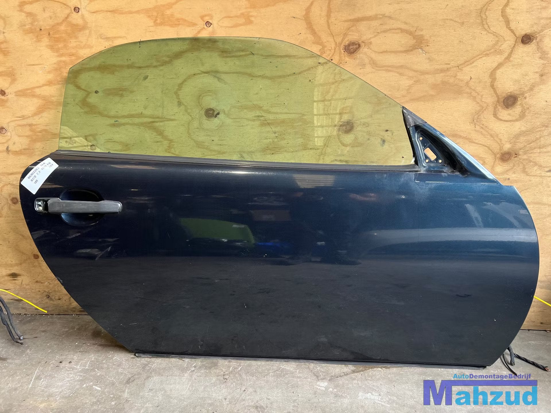 MERCEDES SLK R170 Blauw 189 Rechts deur portier 1996-2004, Gebruikt, Mercedes-Benz AG, Deur, Mercedes-Benz